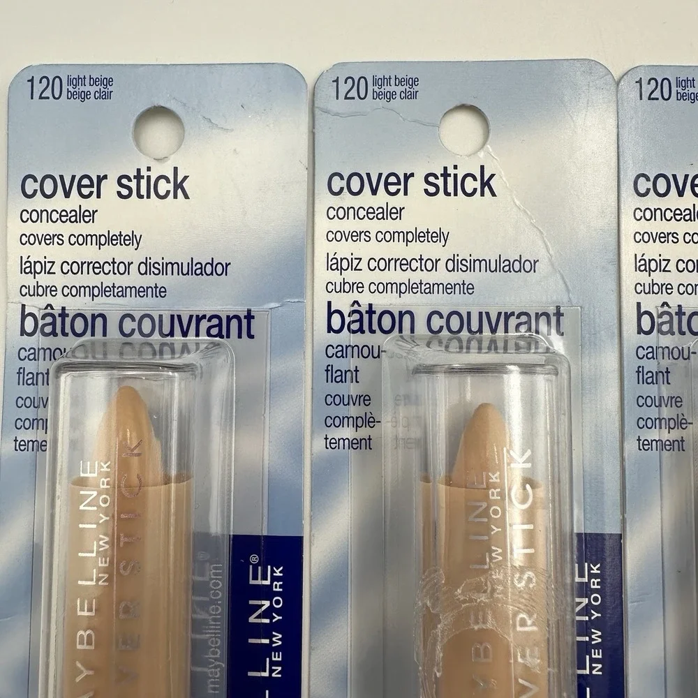 (5) Maybelline Cover Stick Concealer # 120 Light Beige